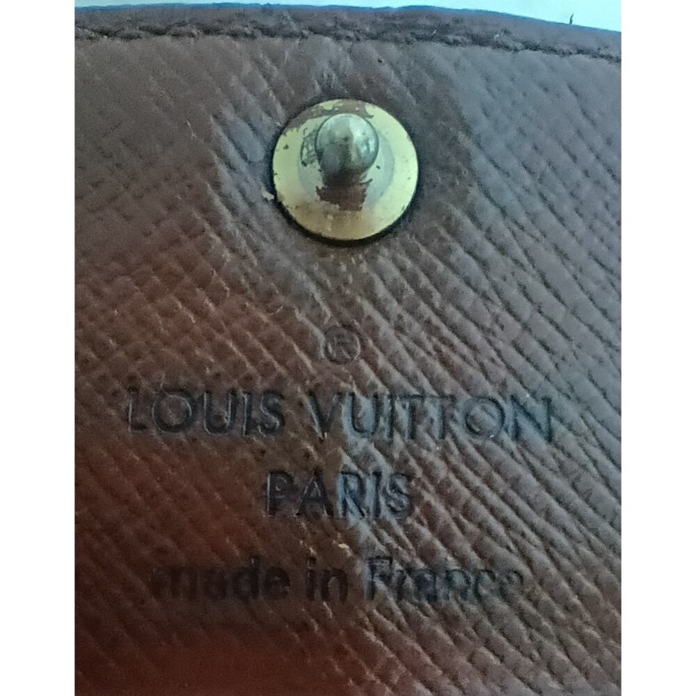 LOUIS VUITTON Brown Monogram Leather 6 Key Holder - Picture 7 of 7